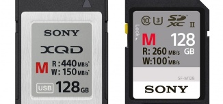 Sony анонсировала карты памяти XQD со скоростью чтения до 440МБ/с